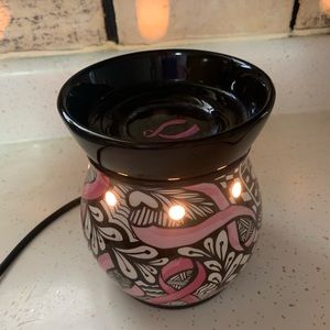 Breast cancer ribbon scentsy warmer